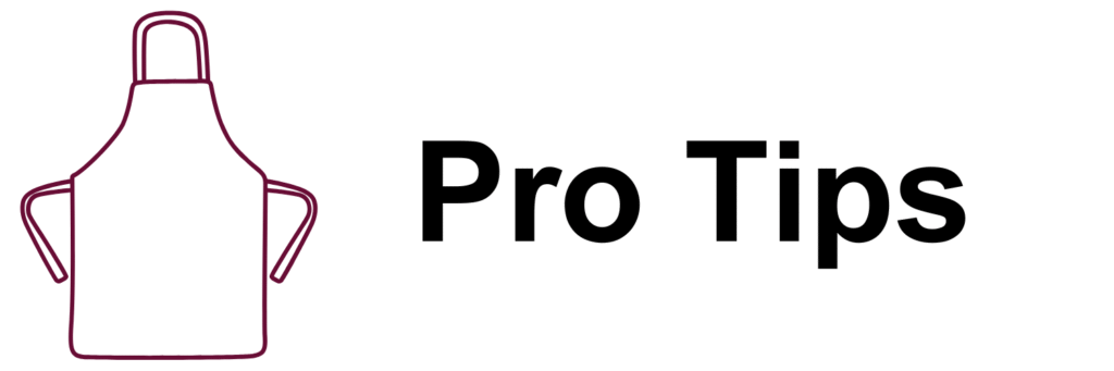 Pro Tips!
