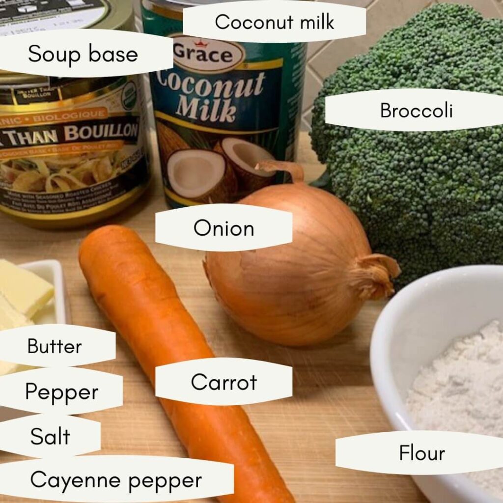 Broccoli Soup Ingredients