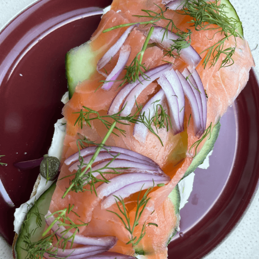 Homemade Lox Smoked Salmon